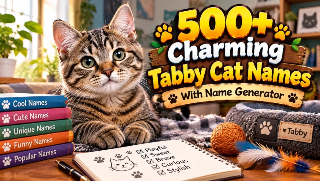 Tabby Cat Names