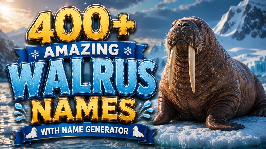 walrus names