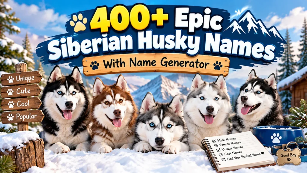 siberian husky names