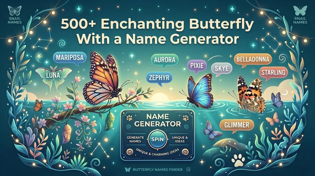 butterfly names