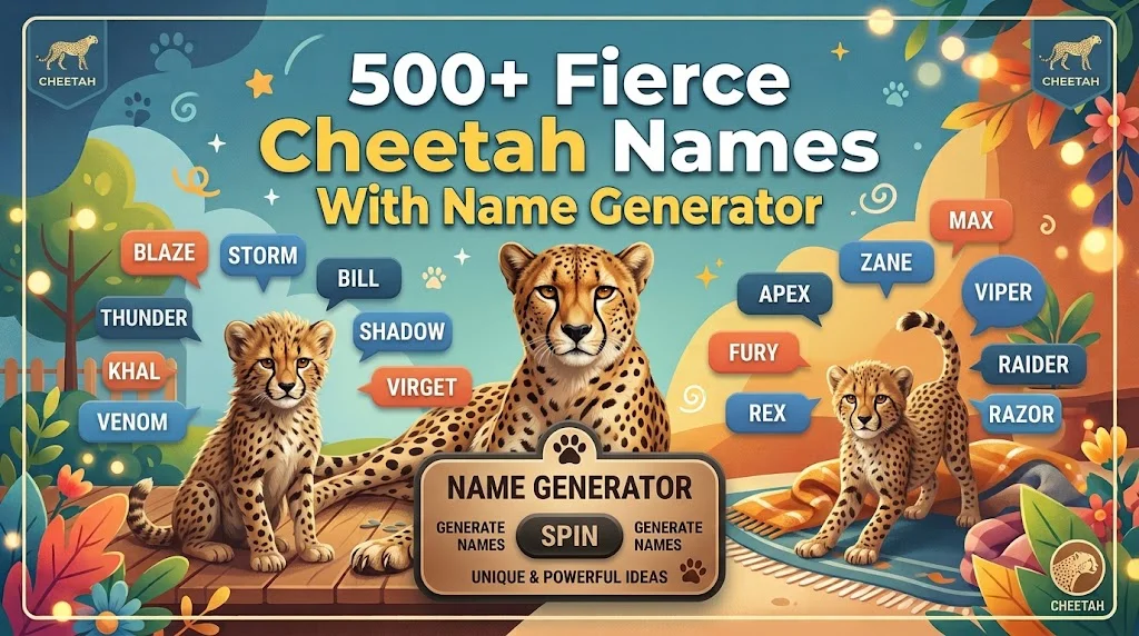 cheetah names