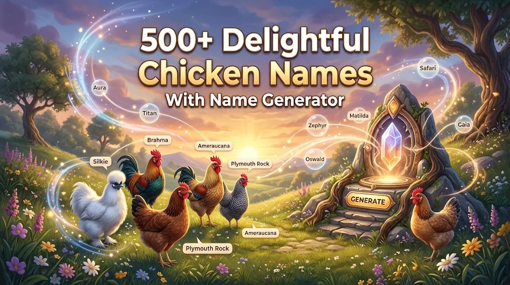 chicken names