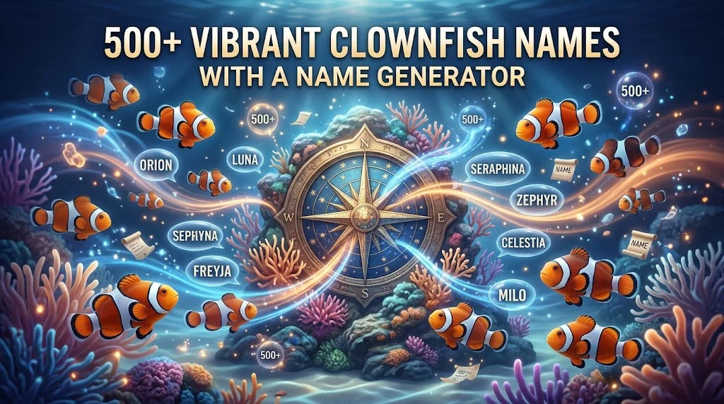 clownfish names