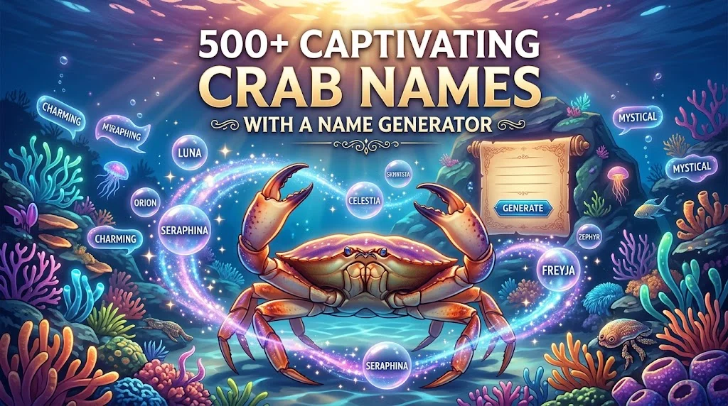 crab names
