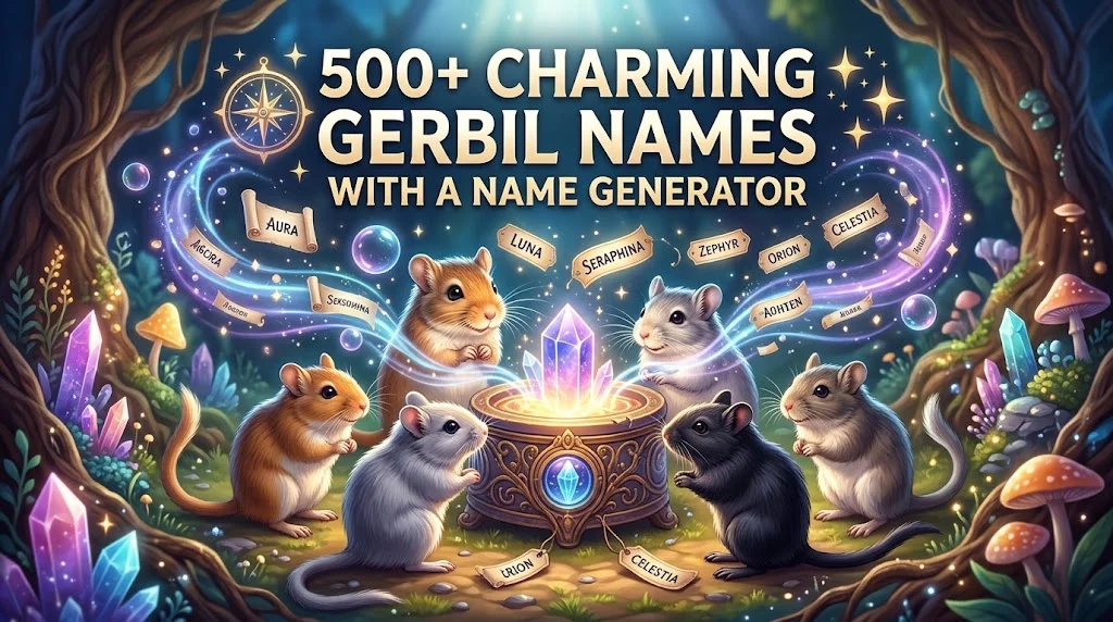 gerbil names