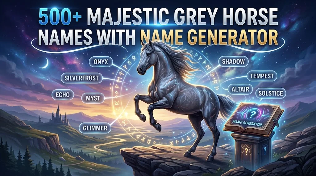 grey horse names