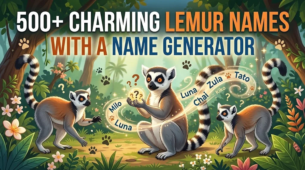 lemur names