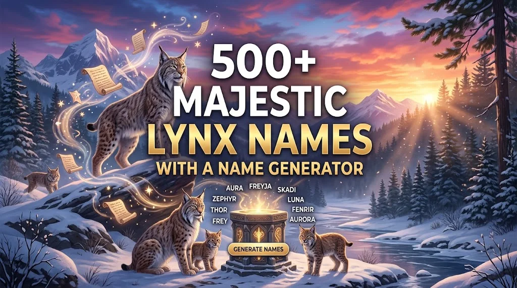lynx names