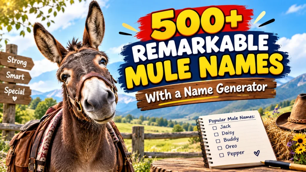 mule names