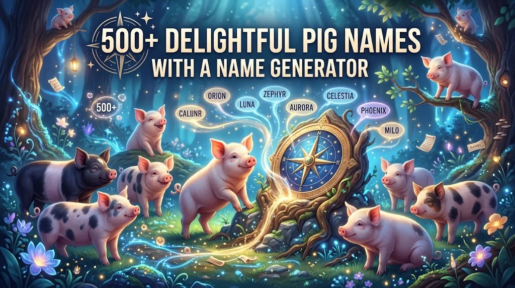 pig names