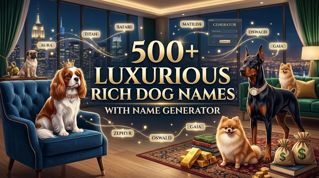 rich dog names