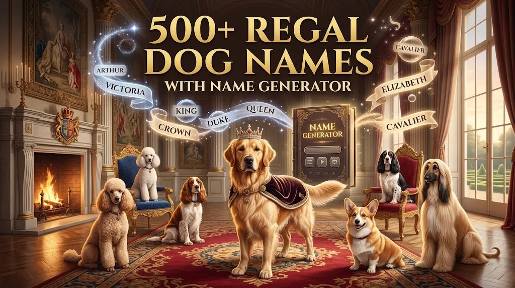 royal dog names