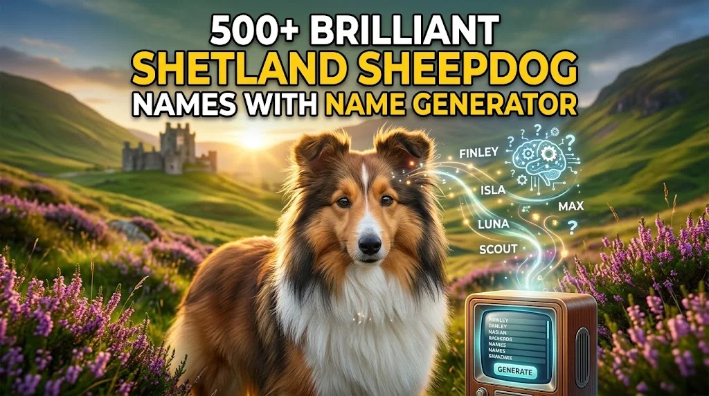 shetland sheepdog names