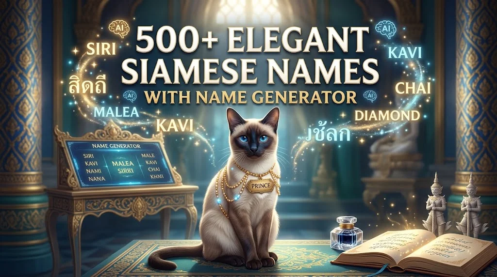 siamese names