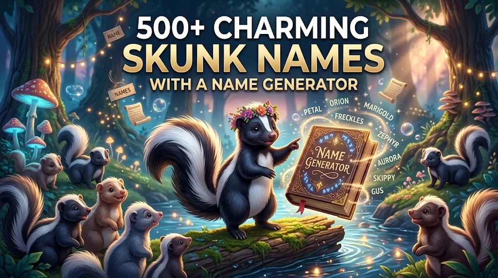 skunk names