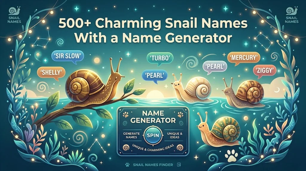 snail names