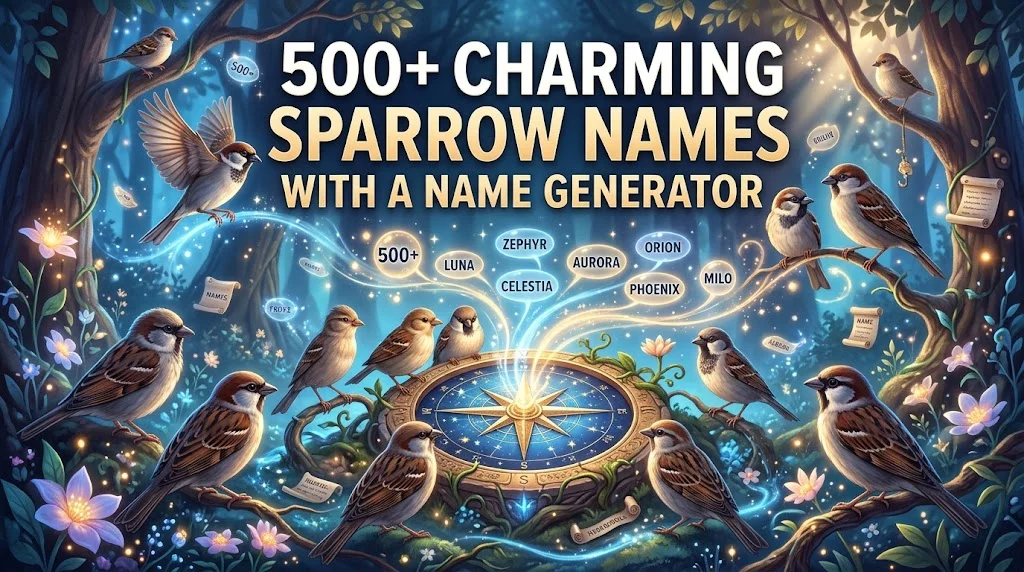sparrow names