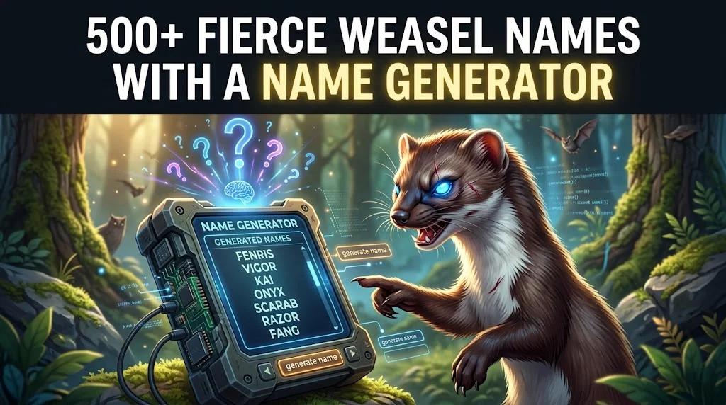 weasel names