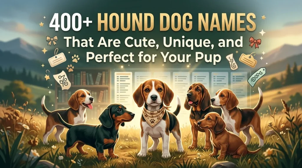 hound dog names